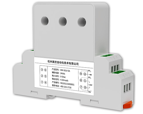 美控MIK-SSJI 三相交流電流傳感器，可測三路，1-30A